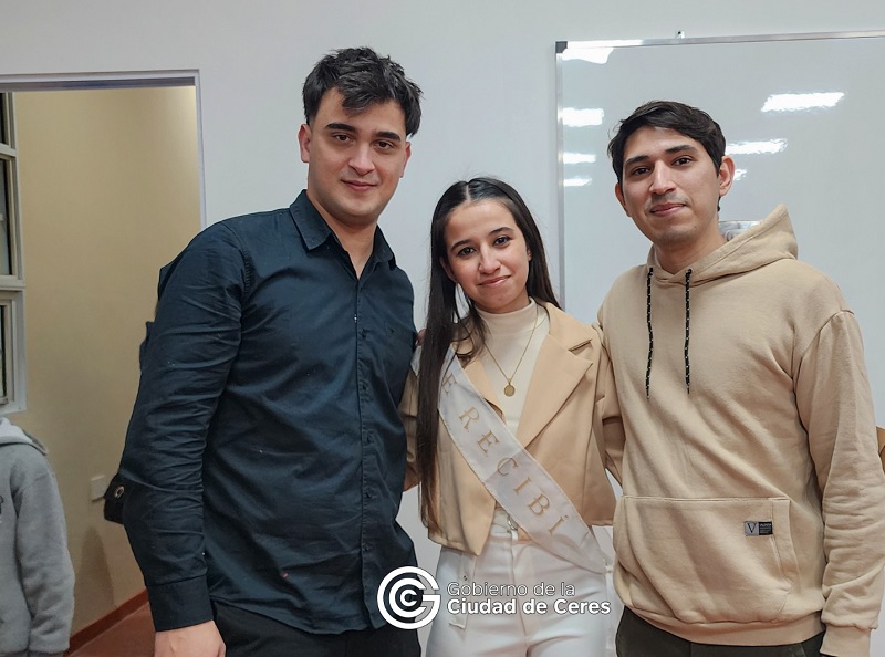 Se recibieron los primeros 3 técnicos en programación de UTN en Ceres